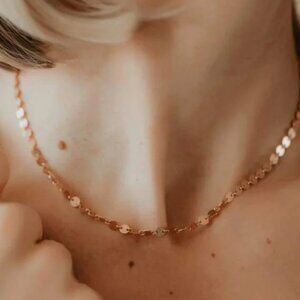 Mountain Moverz, Sol, 14" choker in Rose Gold, brand new in box